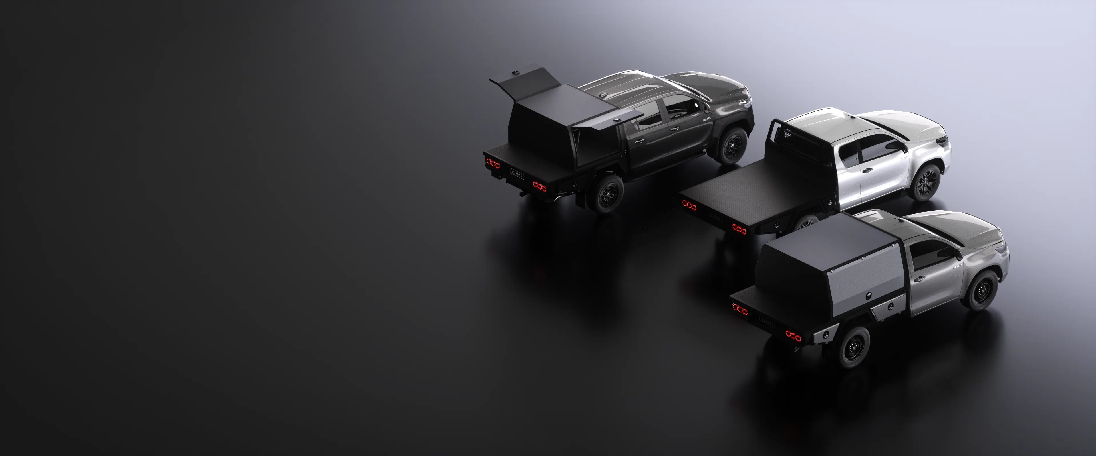 Dual Cab Trays