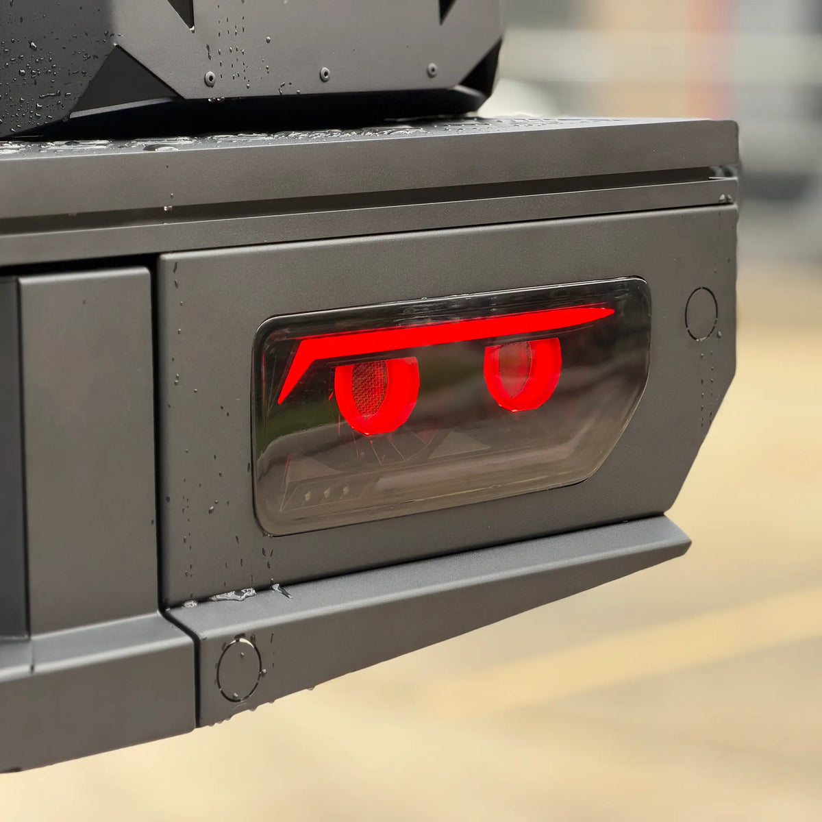 Devil Eye lights, as standard.