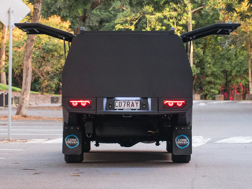 Built around the chassis.